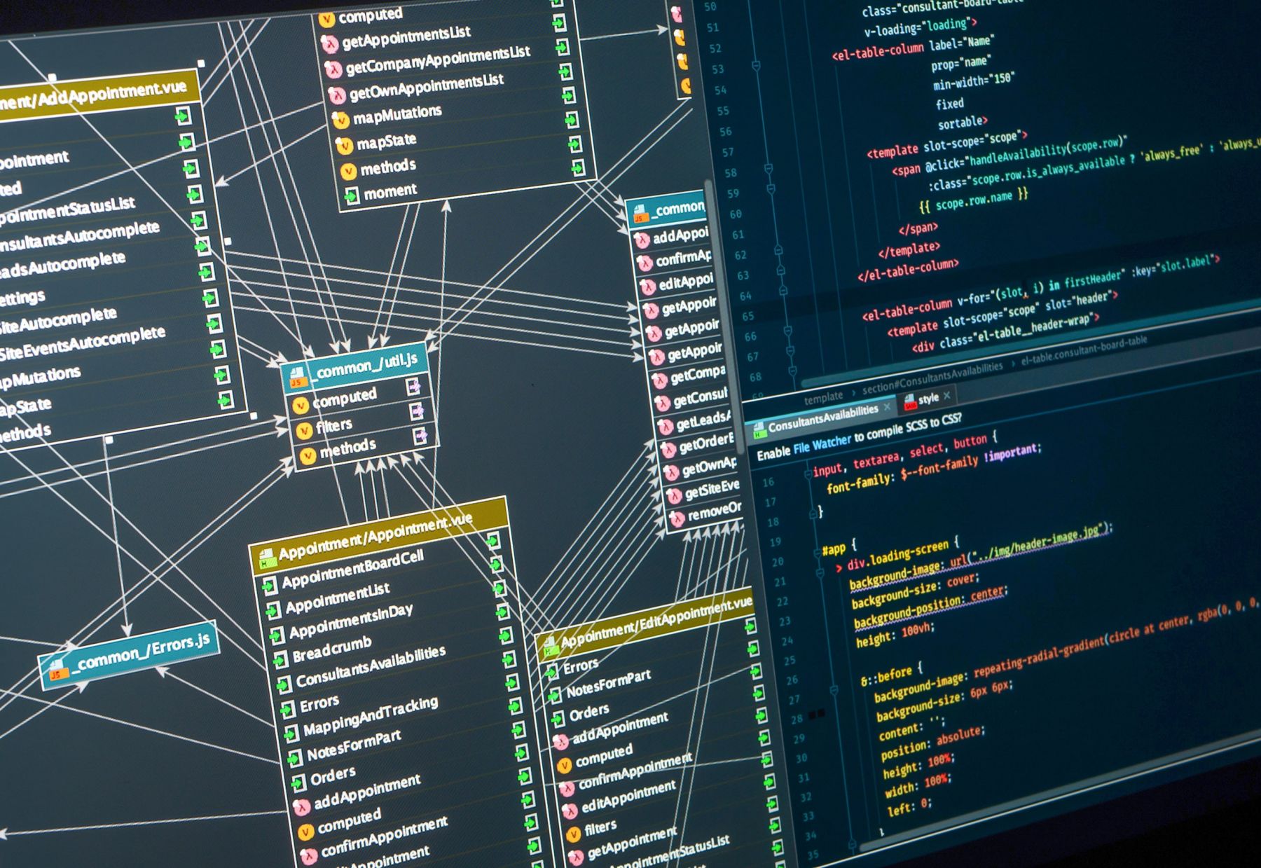 Individuelle Webentwicklung mit sauberen Code-Strukturen und modularen Komponenten.
