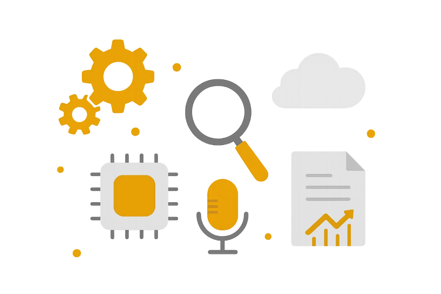 Technische SEO und KI-SEO: strukturierte Daten, Voice Search Optimierung und Indexierungsverbesserung.